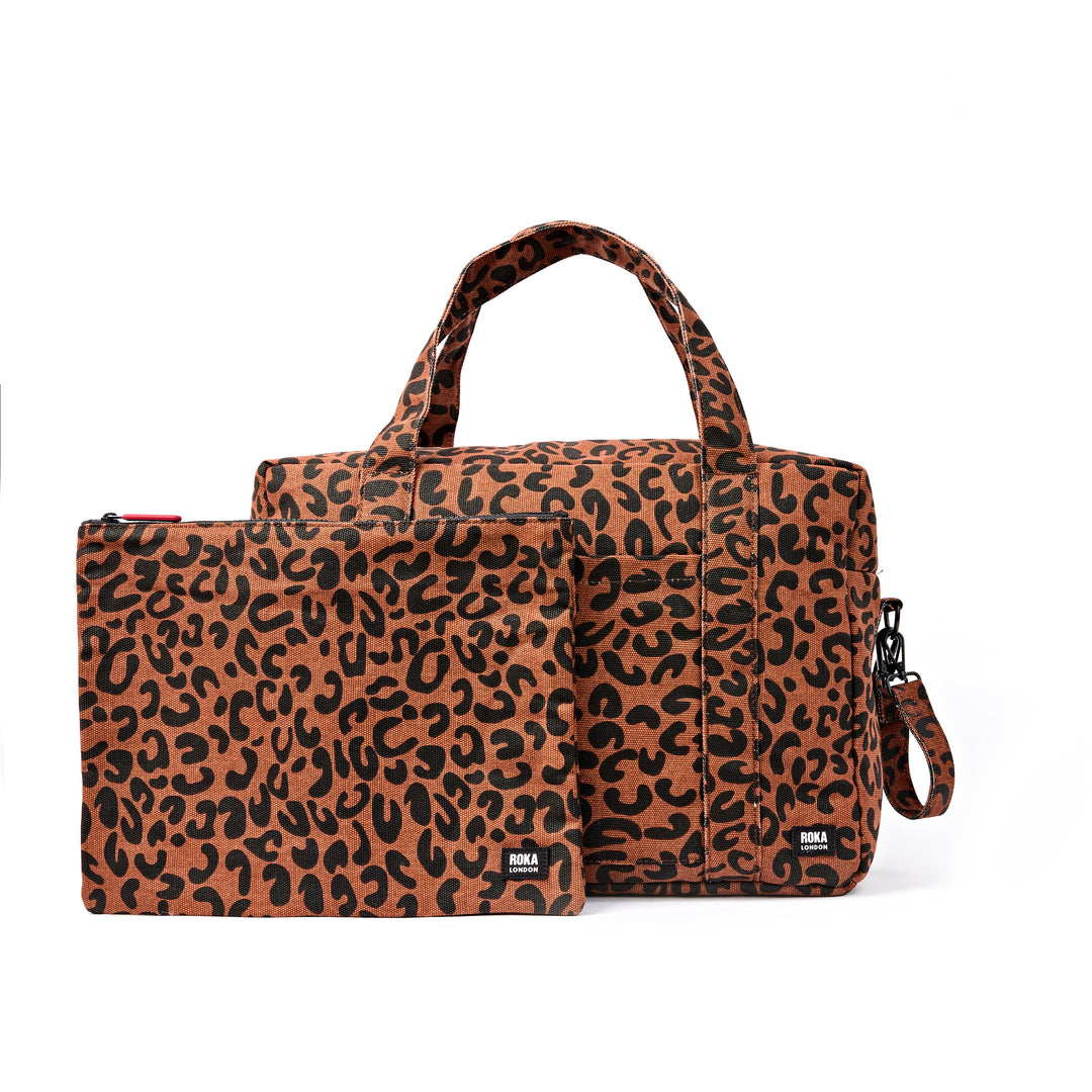 Somerset Shoulder Bag in Scarlet Leopard