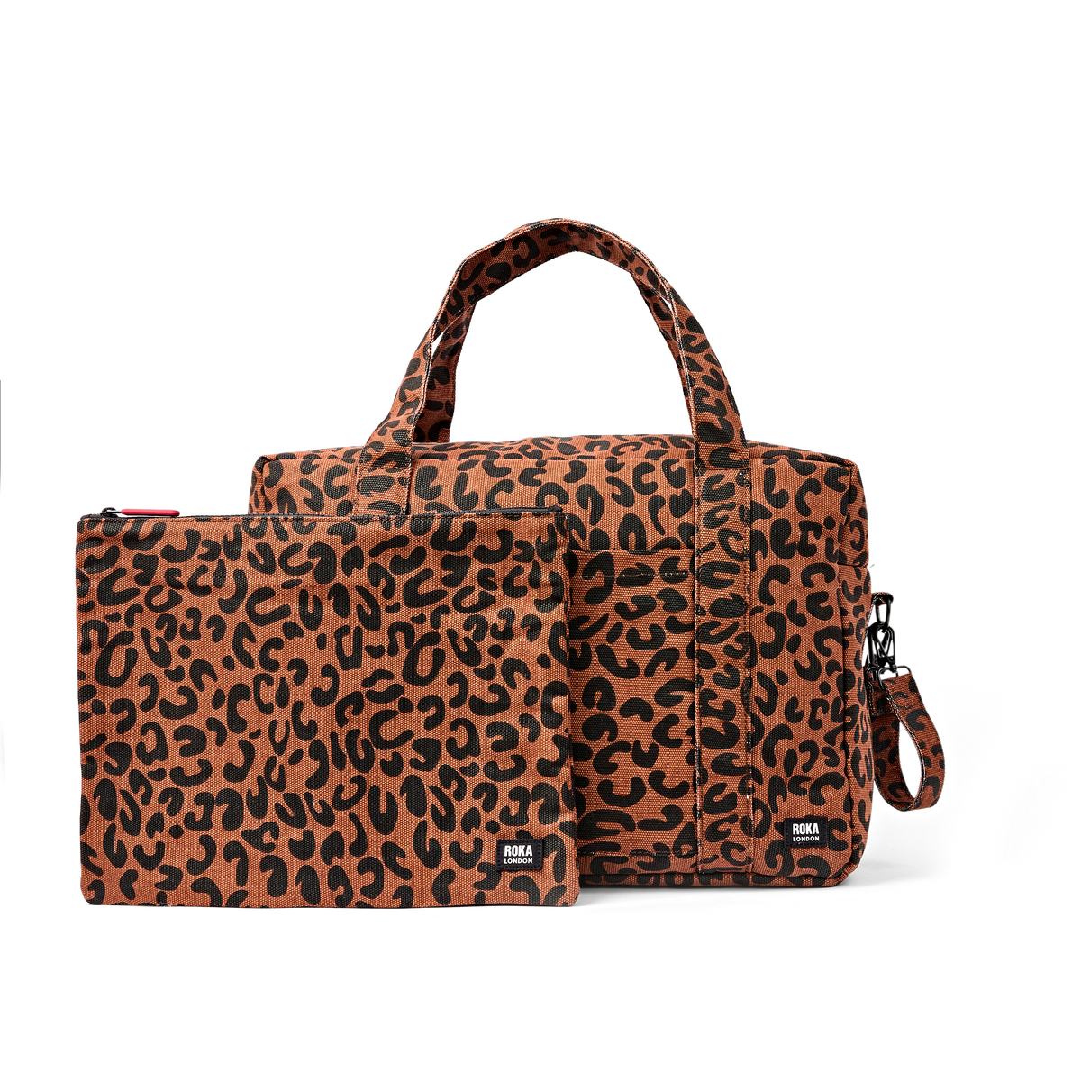 Somerset Shoulder Bag in Scarlet Leopard
