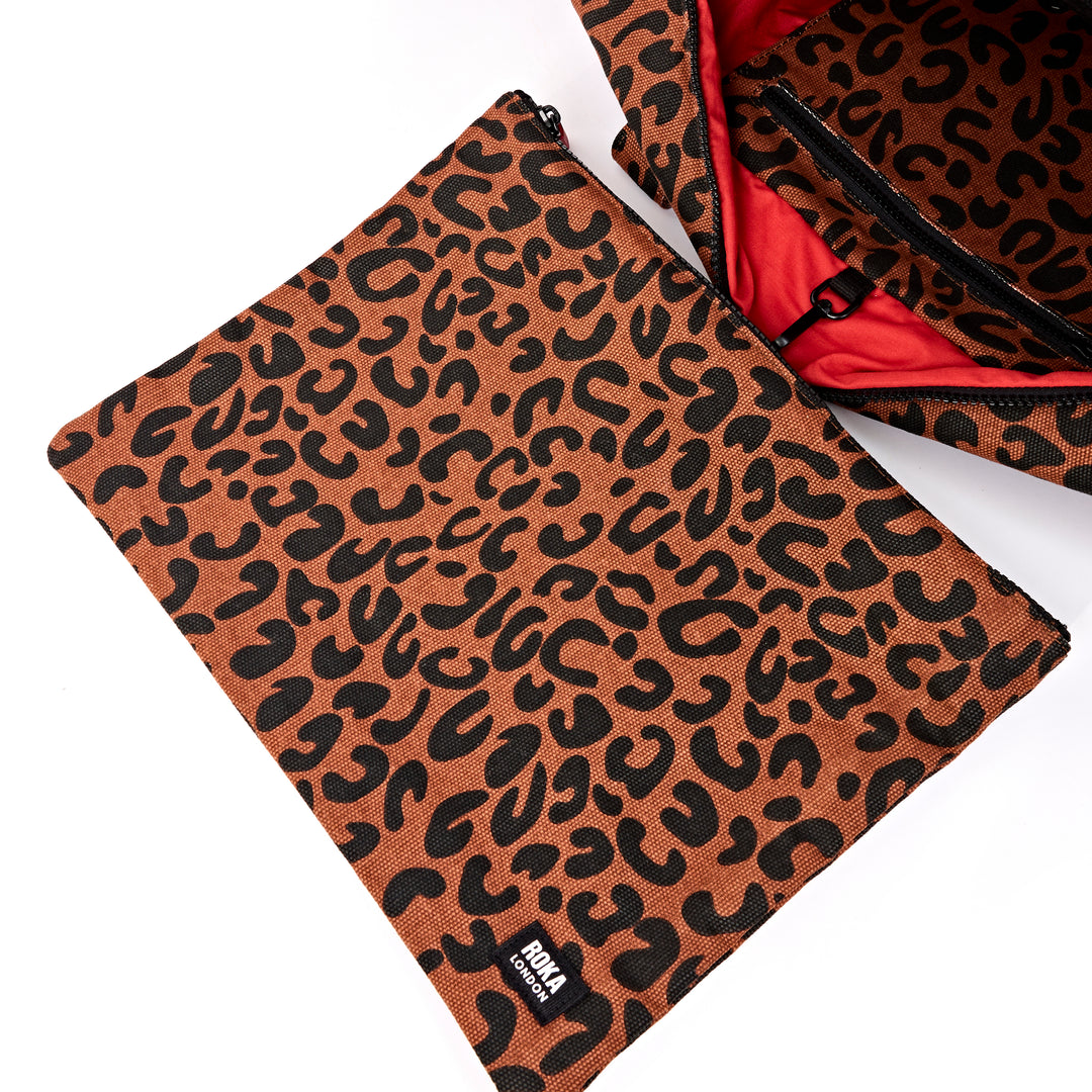 Somerset Shoulder Bag in Scarlet Leopard