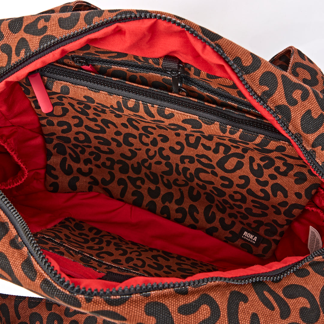 Somerset Shoulder Bag in Scarlet Leopard