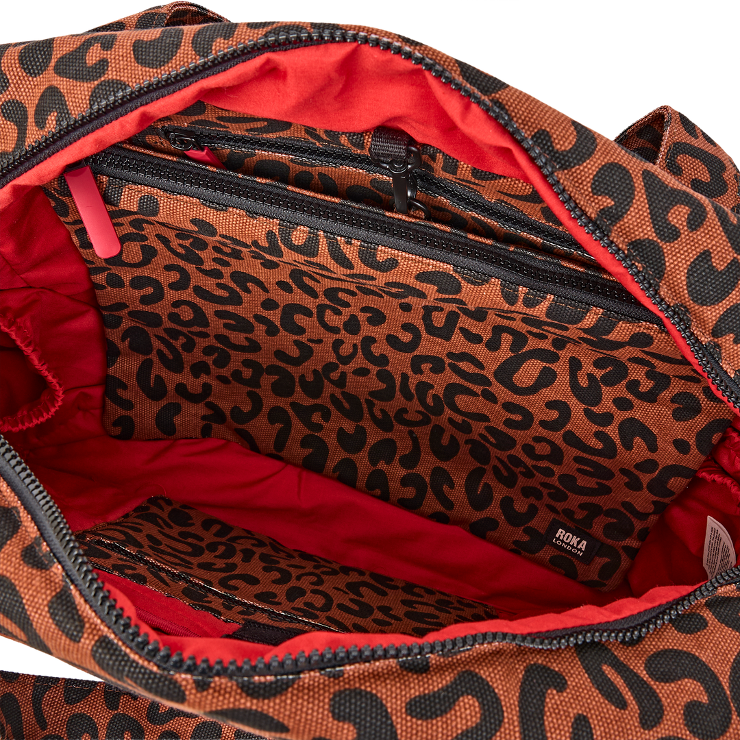 Somerset Shoulder Bag in Scarlet Leopard