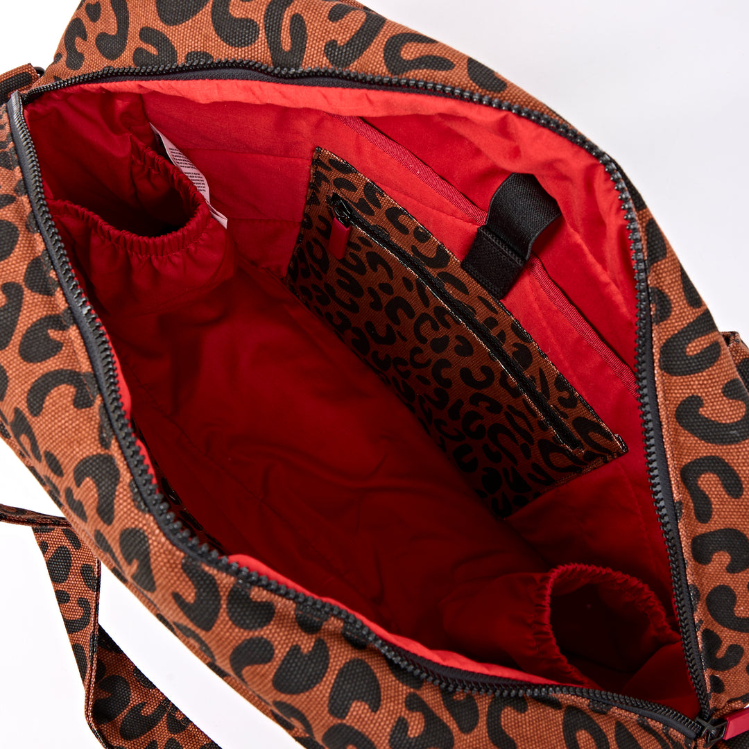 Somerset Shoulder Bag in Scarlet Leopard