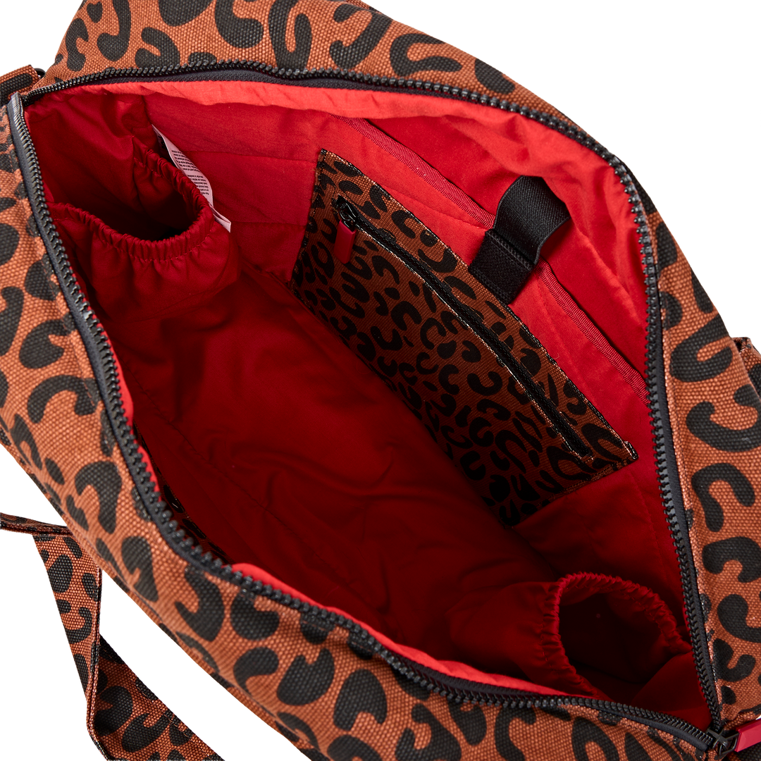 Somerset Shoulder Bag in Scarlet Leopard