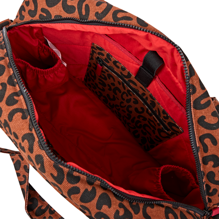 Somerset Shoulder Bag in Scarlet Leopard