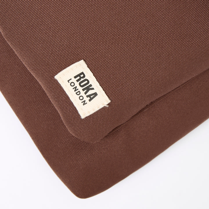 Stratford Large Cocoa Recycled Canvas