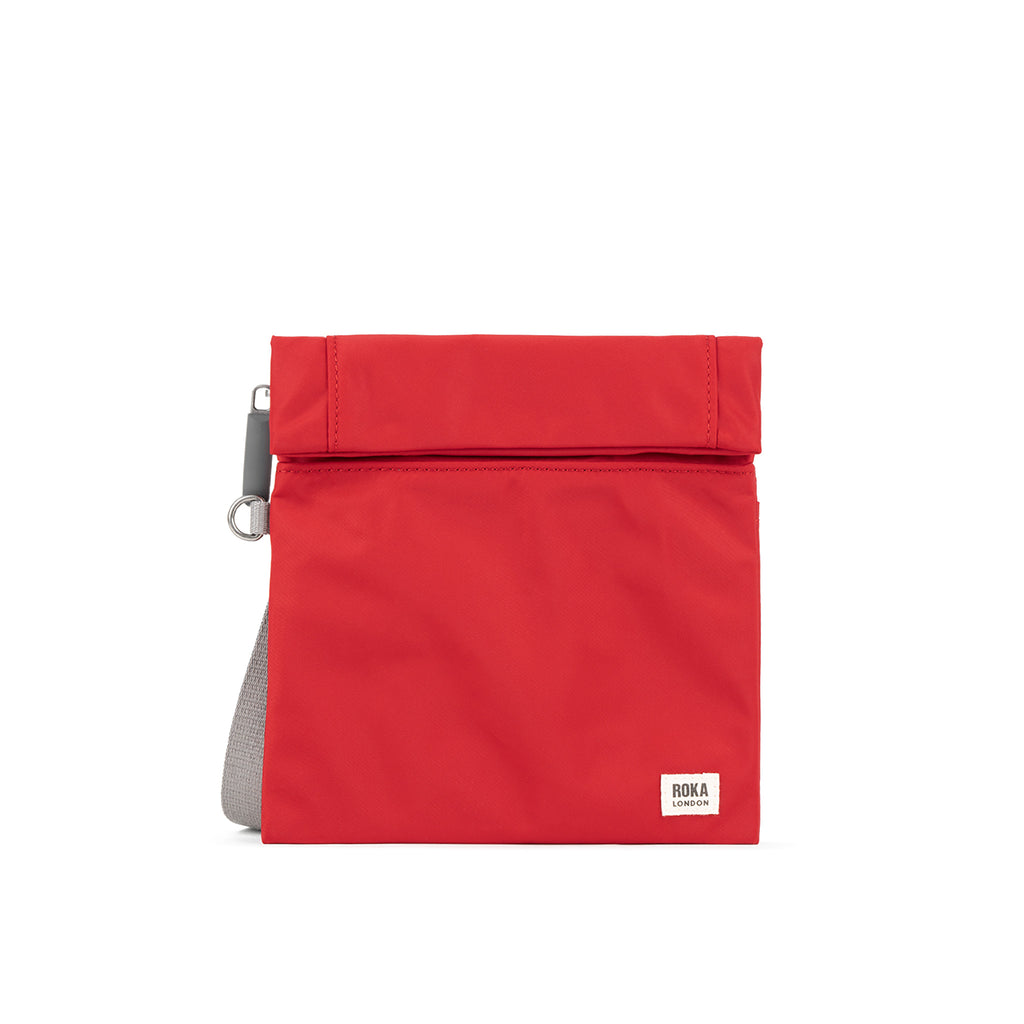 Stratford Cranberry | Recycled & Eco-Friendly Crossbody | ROKA London