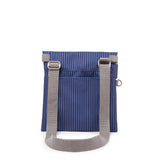 Stratford Crossbody Bag in Dark Denim Pin Stripe
