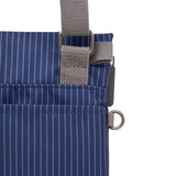 Stratford Crossbody Bag in Dark Denim Pin Stripe