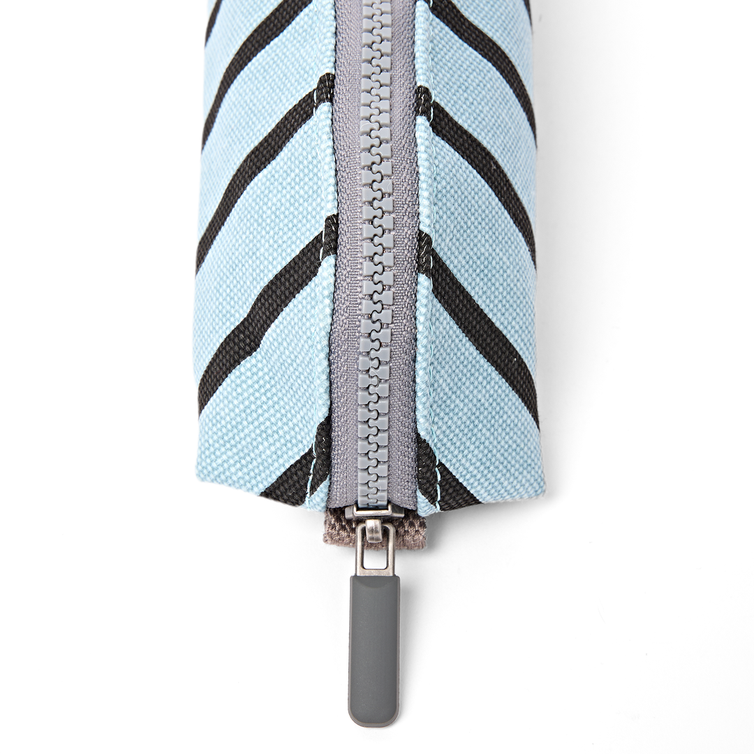 Tate Pencil Case in Blue Stripe