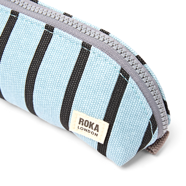 Tate Pencil Case in Blue Stripe