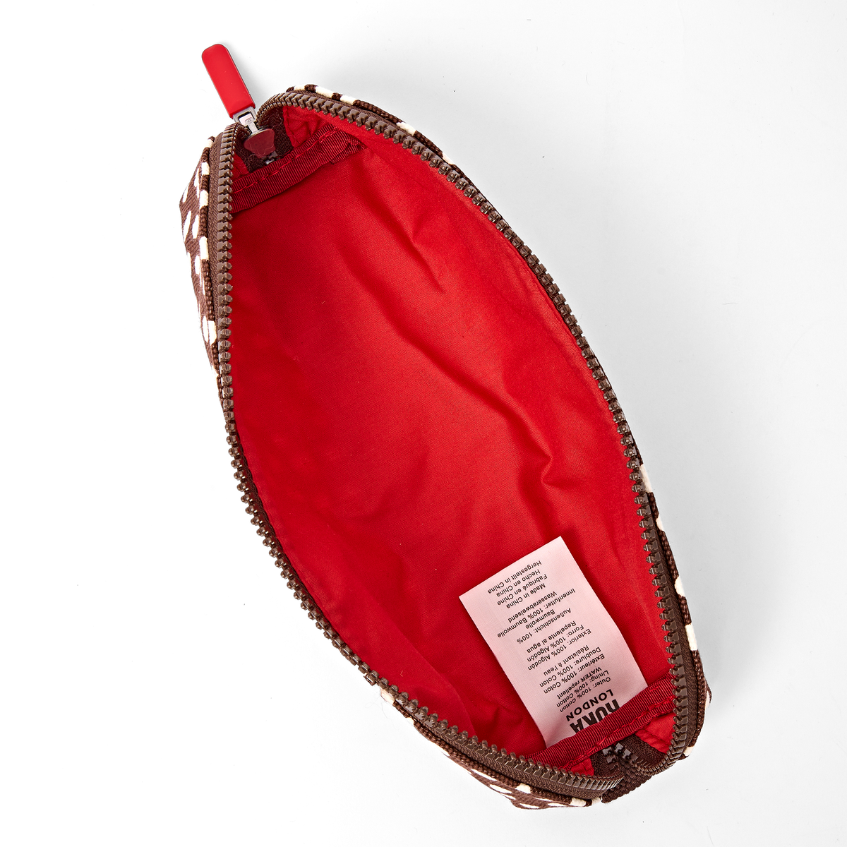 Tate Pouch in Brown Spot
