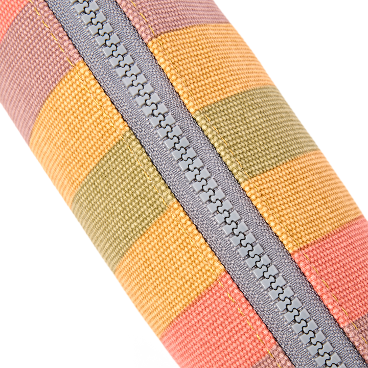 Tate Pencil Case in Faded Multi Stripe