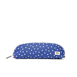 Tate Pouch in Navy Polka