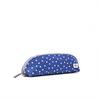 Tate Pencil Case in Navy Polka