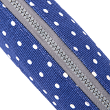 Tate Pouch in Navy Polka