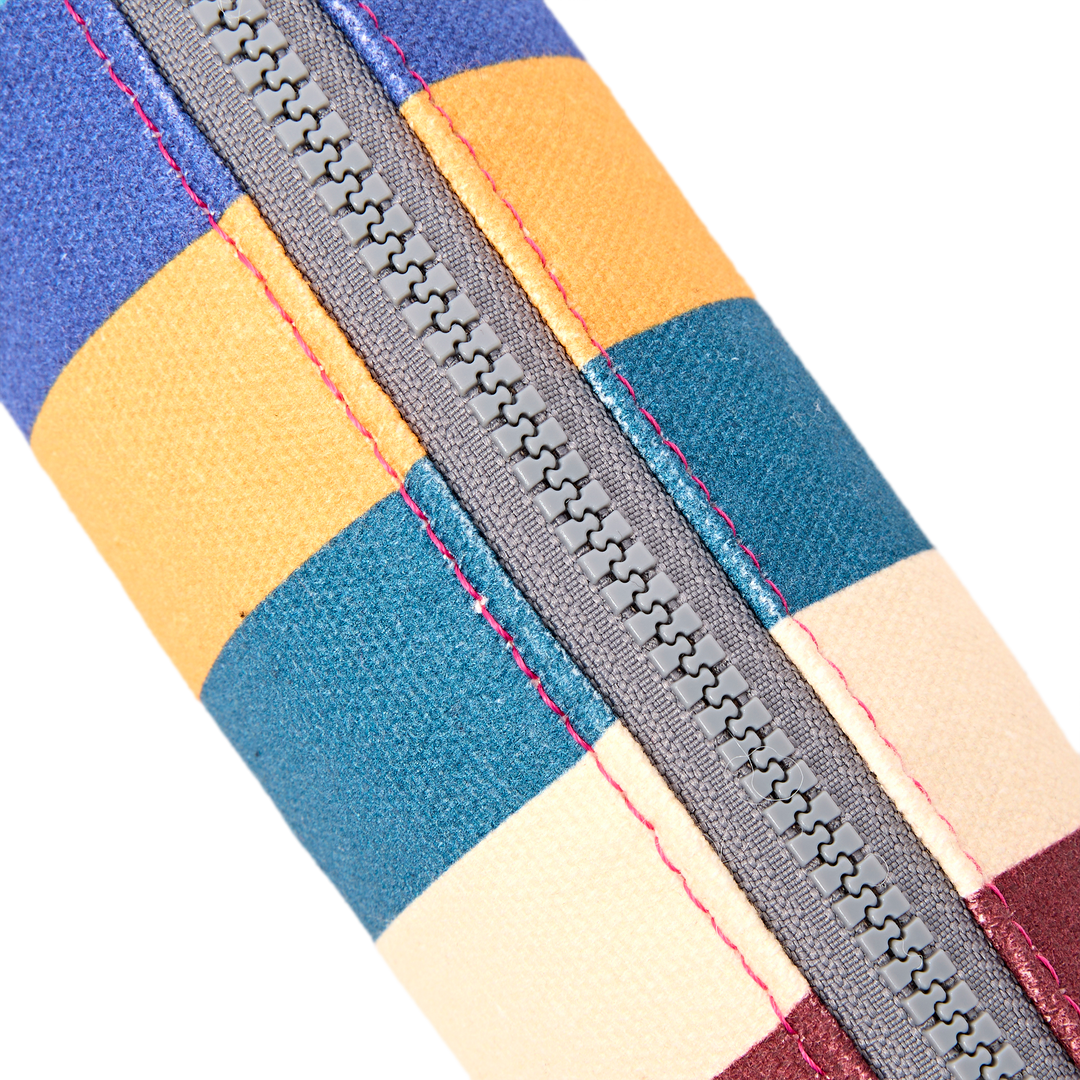 Tate Pencil Case in Wide Stripe Multi