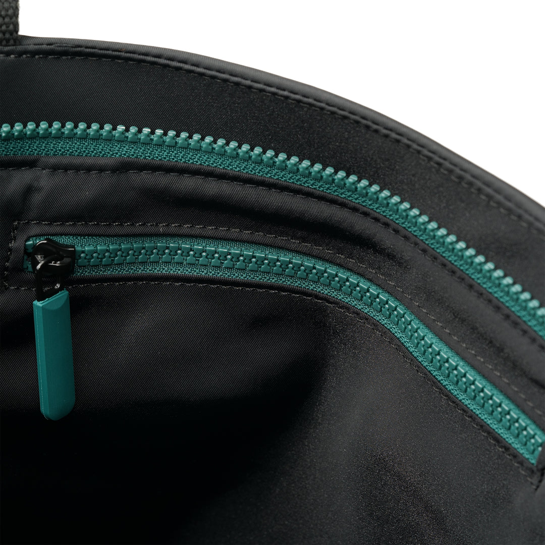 Creative Waste Black Edition Trafalgar Teal Recycled Nylon