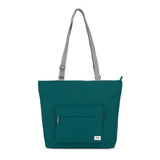 Trafalgar Tote Bag in Teal Recycled Canvas