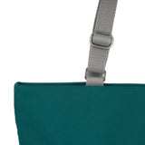 Trafalgar Tote Bag in Teal Recycled Canvas