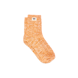 Wallace Crew Socks for Women in Burnt Orange
