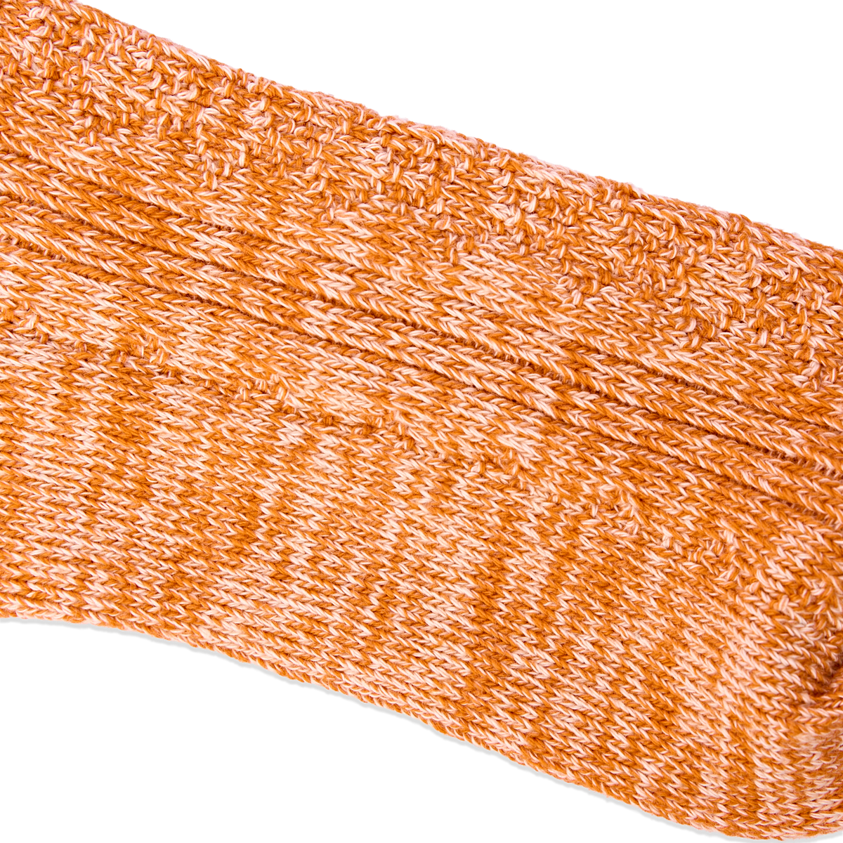 Wallace Crew Socks for Women in Burnt Orange