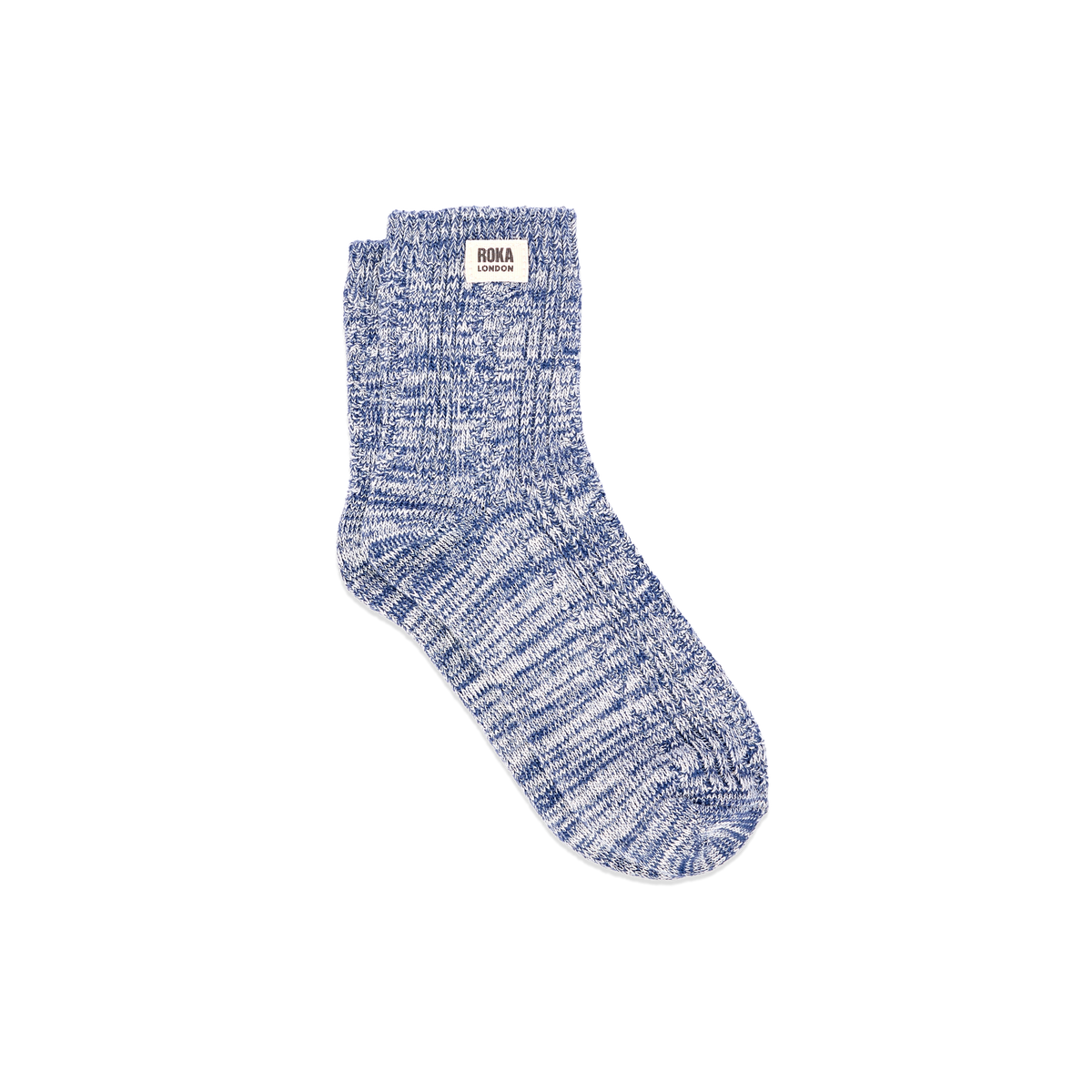 Wallace Crew Socks for Women in Coastal Blue