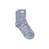 Wallace Crew Socks for Women in Coastal Blue