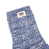 Wallace Crew Socks for Women in Coastal Blue