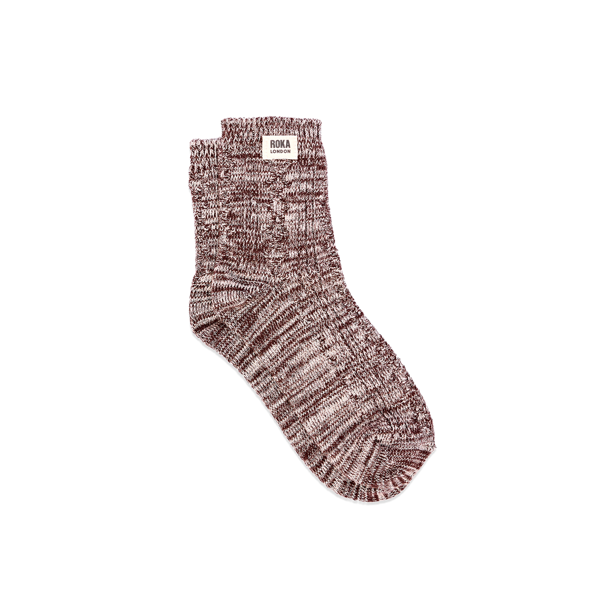 Wallace Crew Socks for Women in Coco