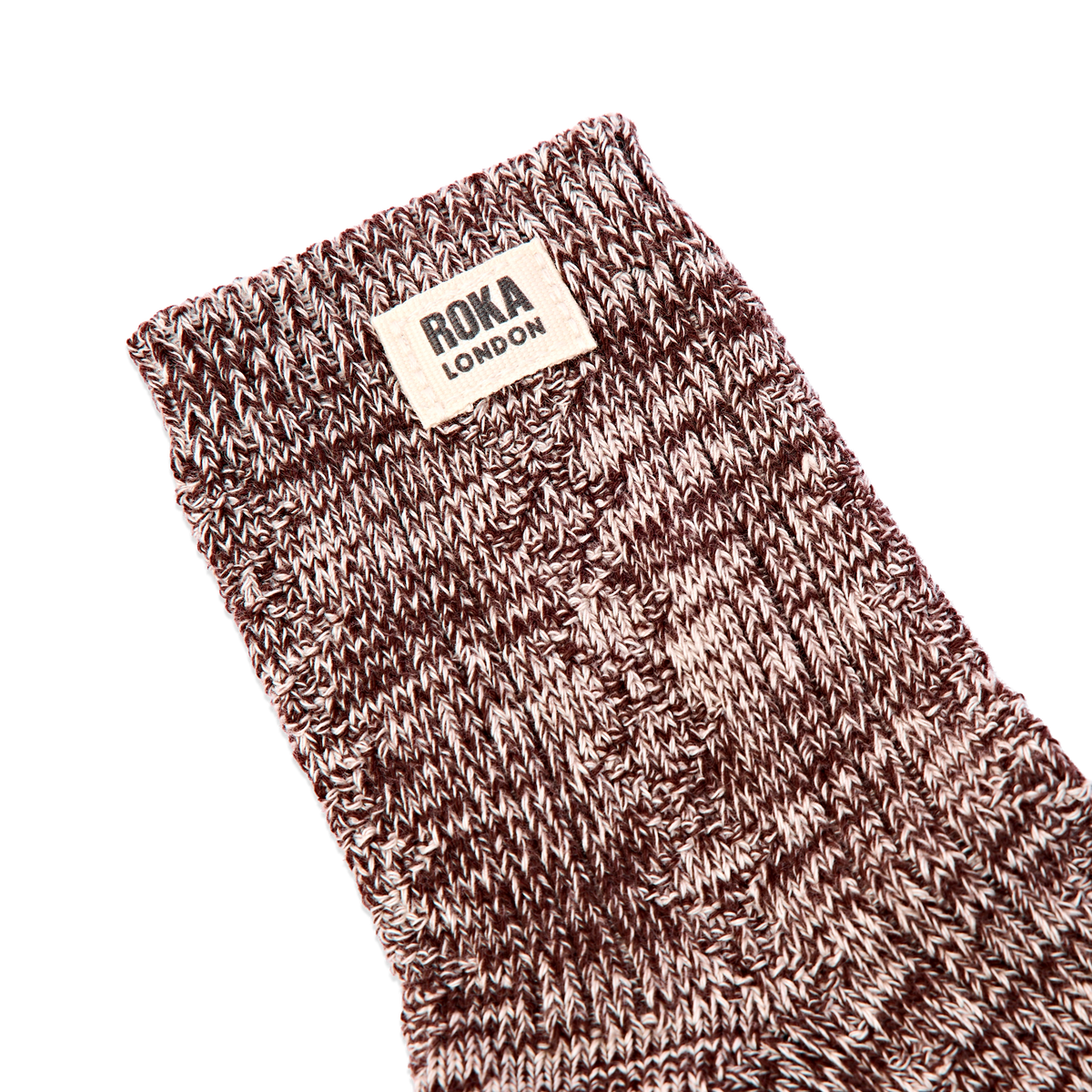 Wallace Crew Socks for Women in Coco
