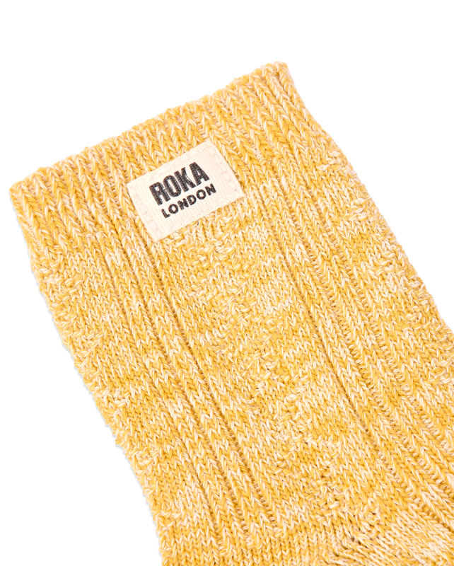 Wallace Crew Socks for Women in Corn