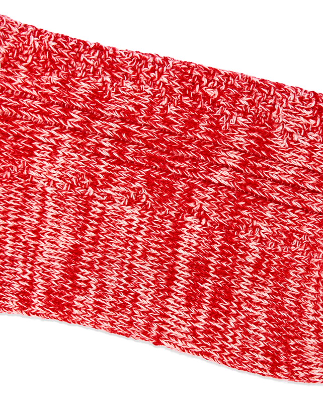 Wallace Crew Socks for Women in Cranberry