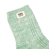 Wallace Crew Socks for Women in Matcha