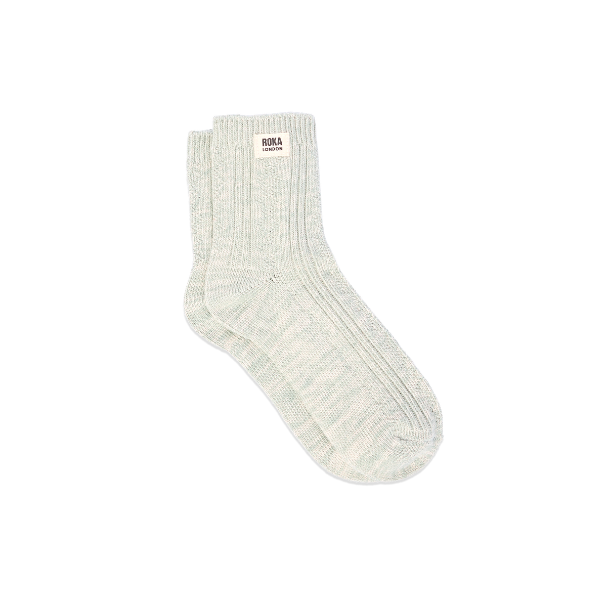Wallace Crew Socks for Women in Mist