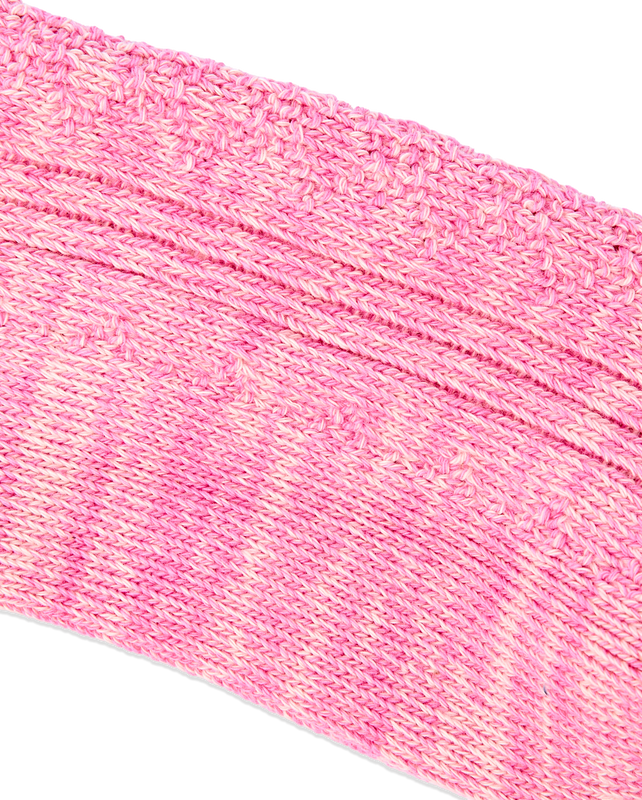Wallace Crew Socks for Women in Pink Carnation