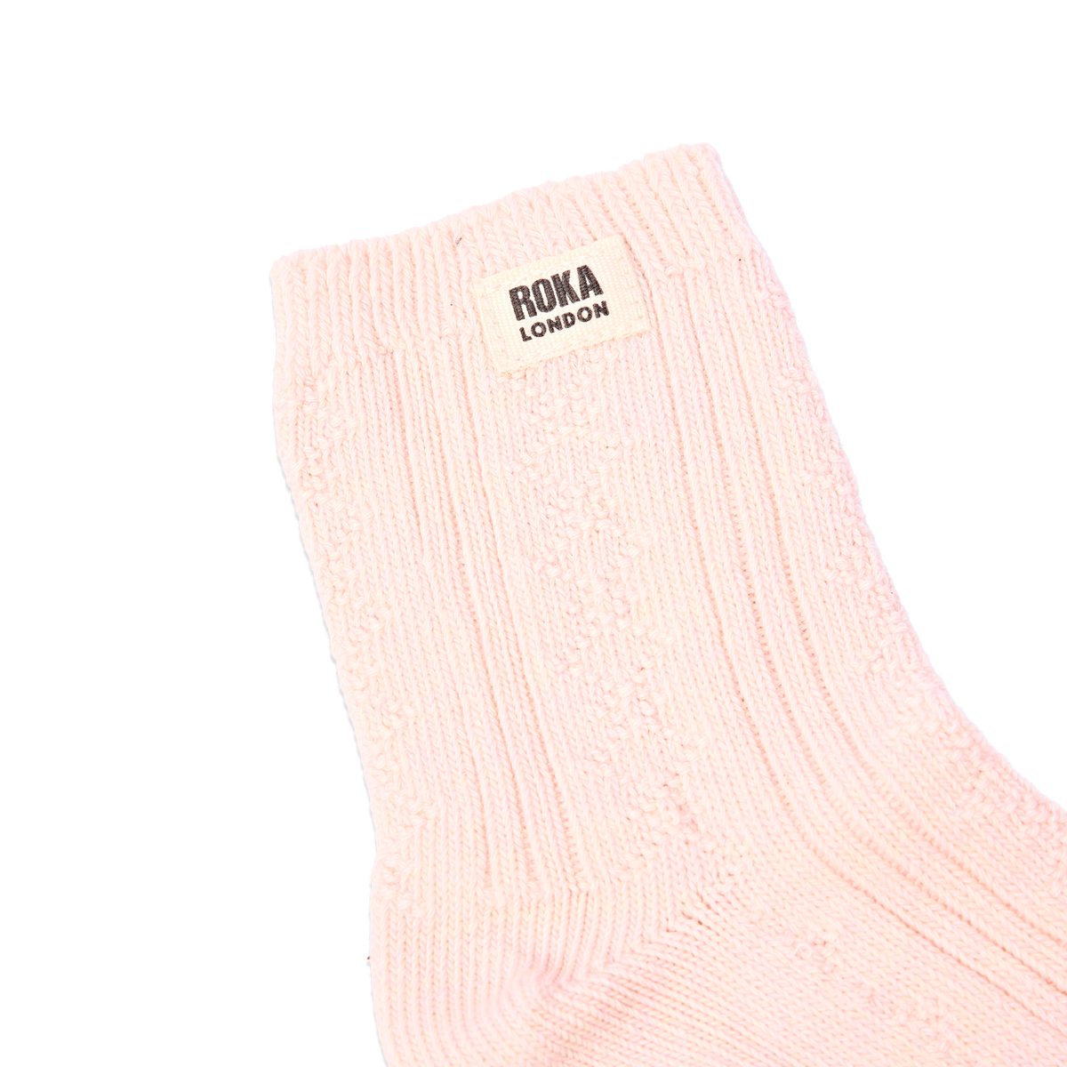 Wallace Crew Socks for Women in Transcendent Pink