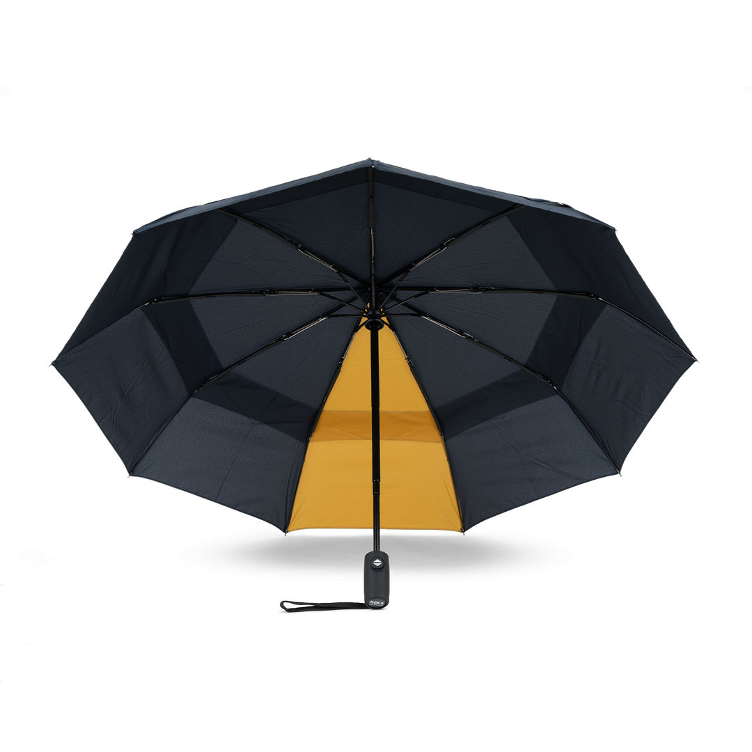 Waterloo Umbrella in Midnight/Corn