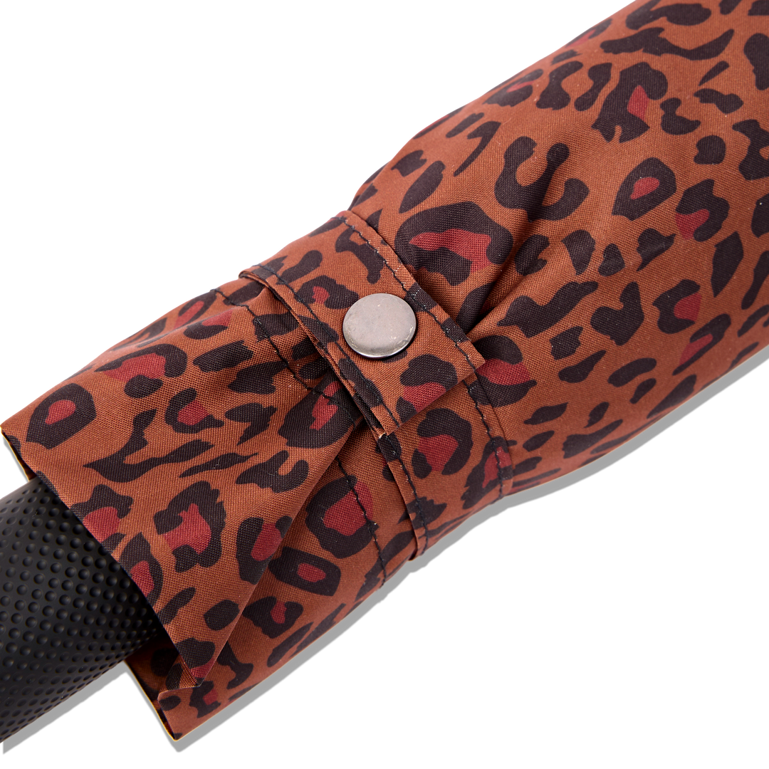 Waterloo Umbrella in Brown Mini Leopard