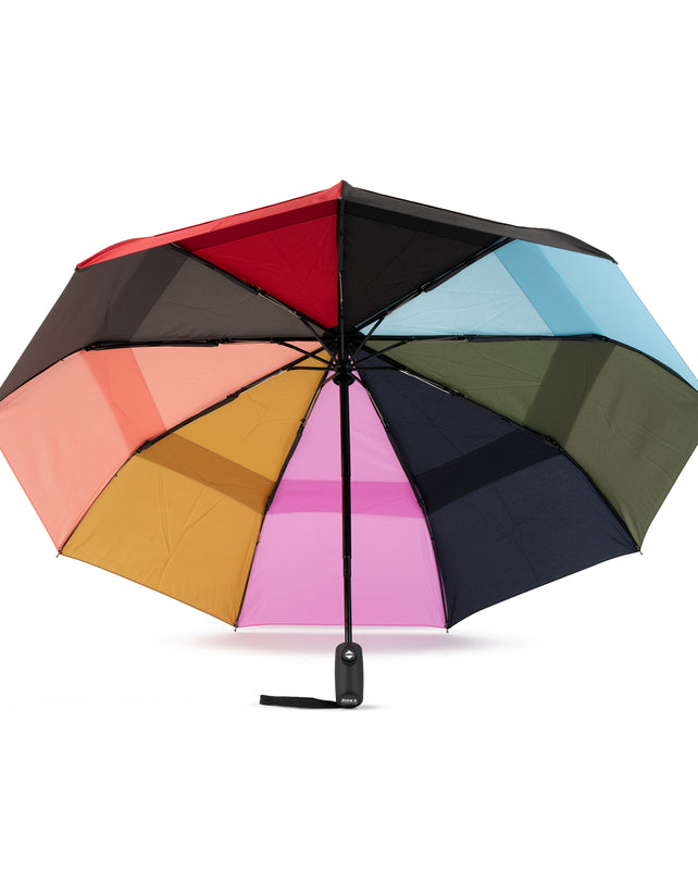 Waterloo Umbrella in Bright Rainbow