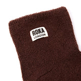 Watford Crop Socks for Women in Coco