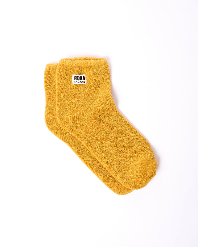 Watford Crop Socks for Women in Corn