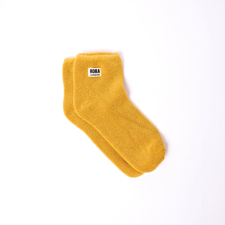 Watford Crop Socks for Women in Corn