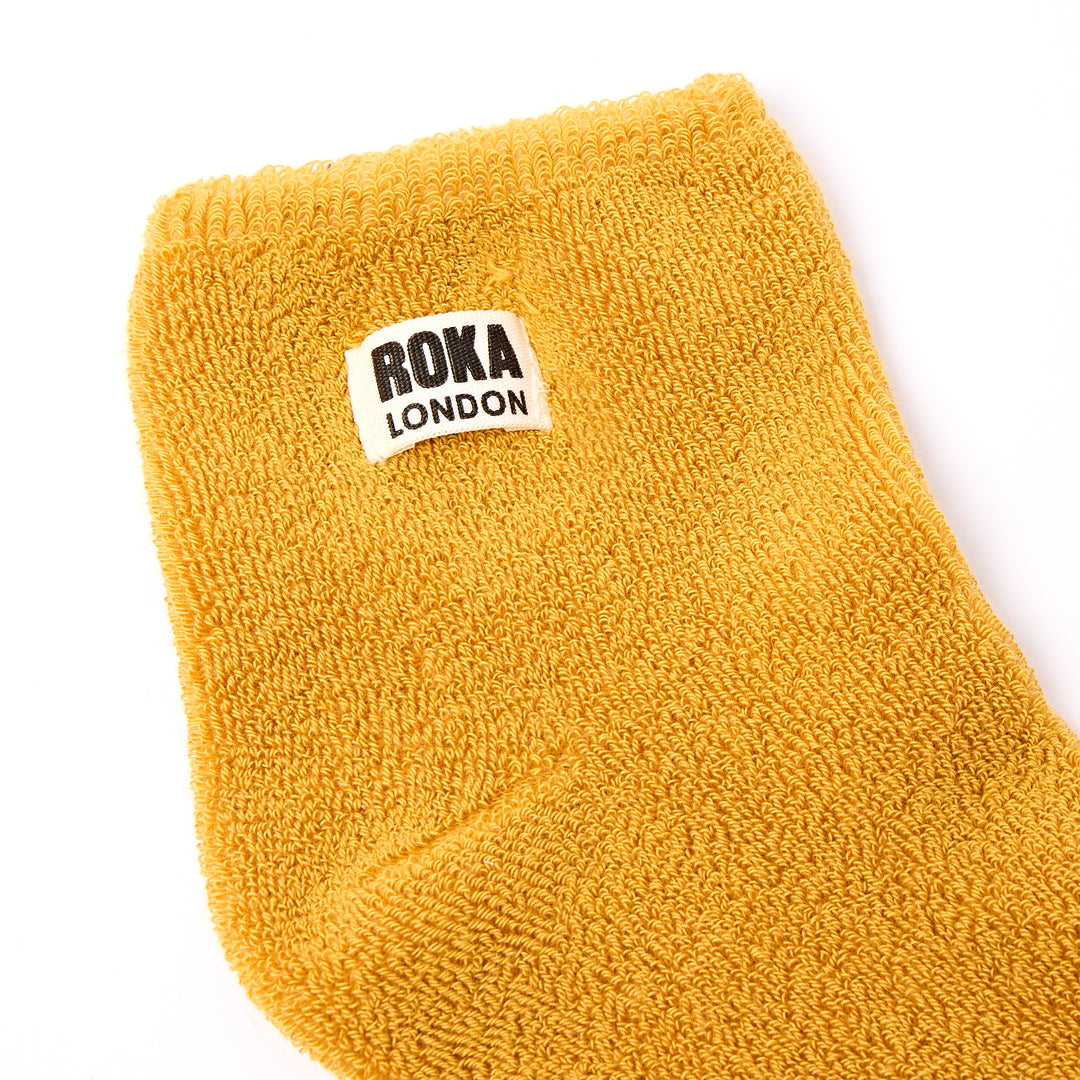 Watford Crop Socks for Women in Corn