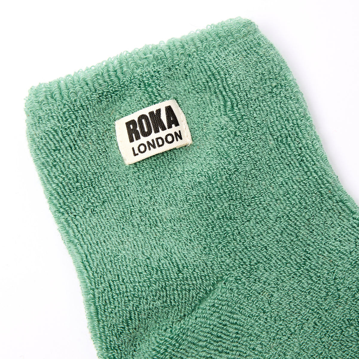 Watford Crop Socks for Women in Matcha