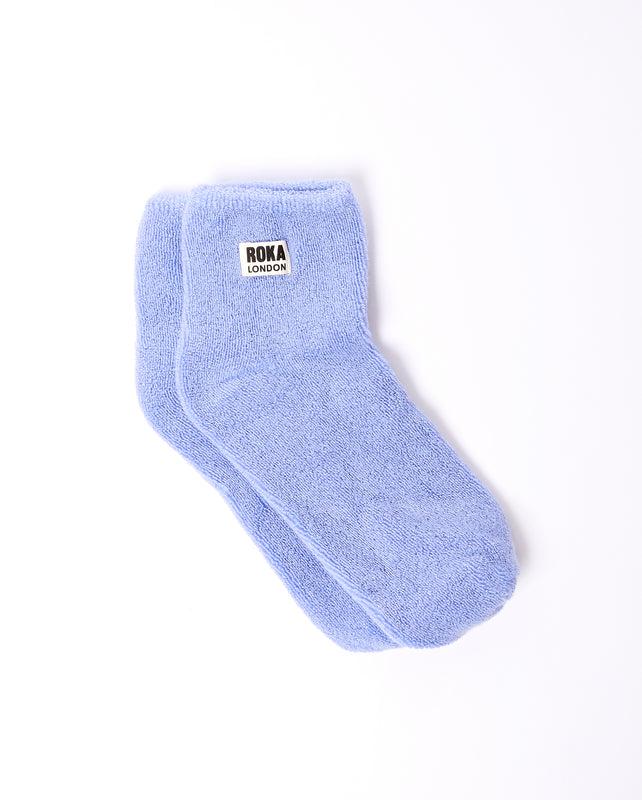 Watford Crop Socks for Women in Thistle