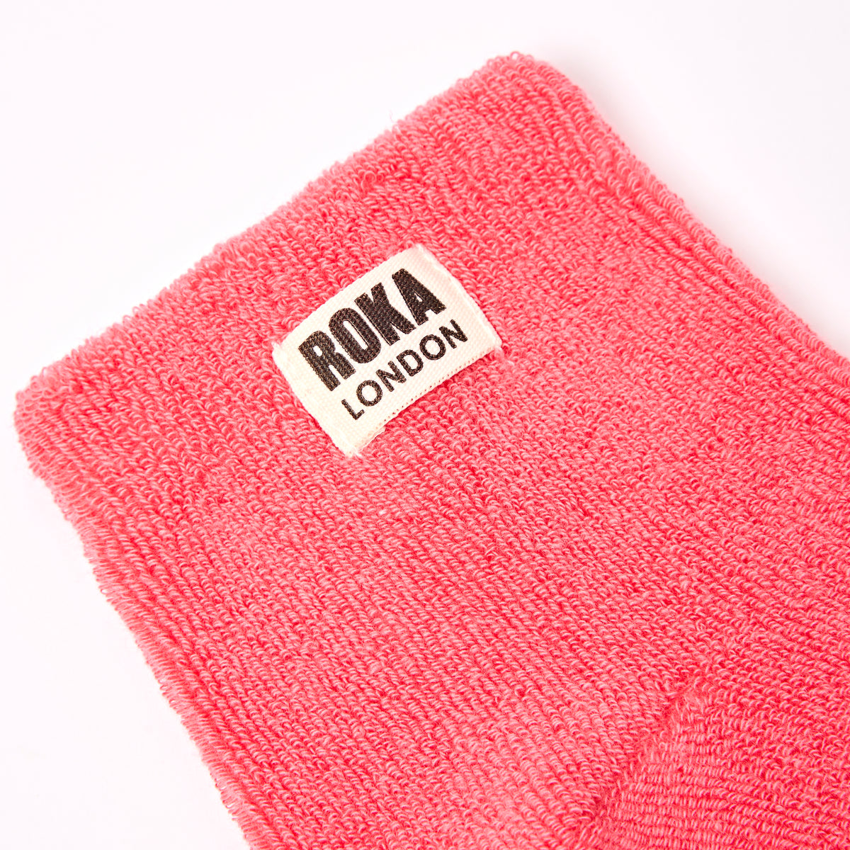Watford Crop Socks for Women in Coral