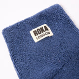 Watford Crop Socks for Women in Coastal Blue