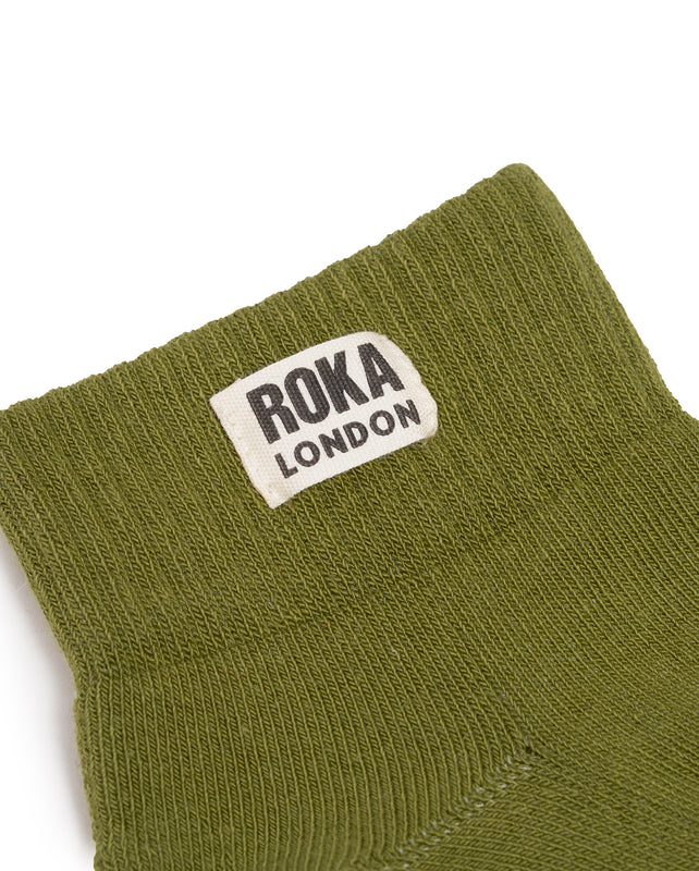 Wembley Ankle Socks for Women in Avocado