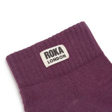 Wembley Ankle Socks for Women in Berry
