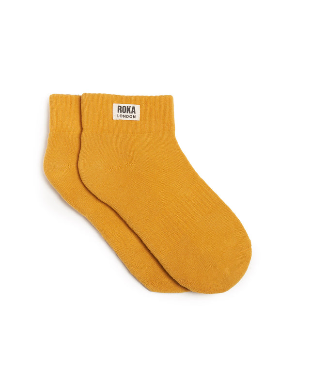 Wembley Ankle Socks for Women in Corn
